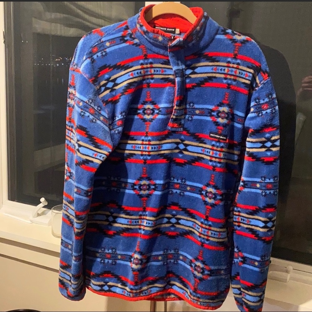 Southern marsh quarter zip fleece